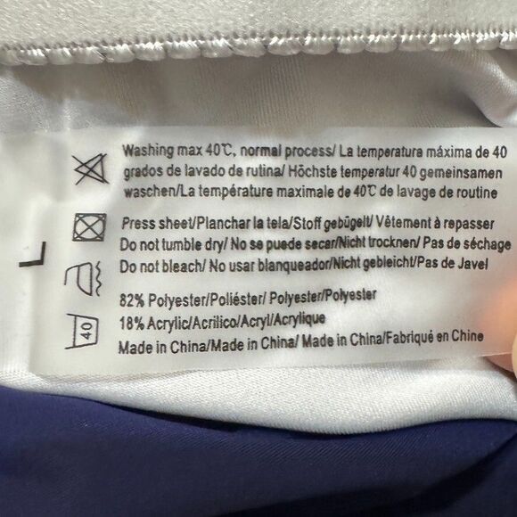 Eomenie Women LARGE One Piece Swimdress Swimsuits  Tummy Control Swim Skirt - Picture 6 of 6